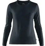 Fj&auml;llr&auml;ven Damen Abisko Wool Langarmshirt - L - Dark Navy