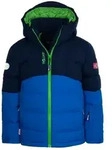 Trollkids Kinder Gryllefjord Isolationsjacke - 140 - navy/medium blue/bright green