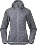 Bergans Damen Hareid Fleece Jacket - S - Aluminium