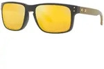Oakley Holbrook Prizm 24K Polarized Sonnenbrille - XL (140 mm) - Matte Carbon
