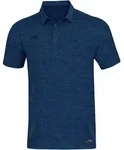 Jako Polo Premium Basics marine meliert 4XL