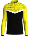 Jako Ziptop Iconic schwarz/soft yellow S