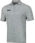 Jako Polo Base hellgrau meliert 3XL