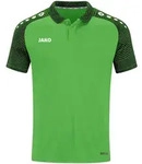 Jako Polo Performance soft green/schwarz 34