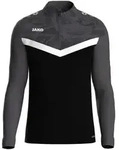 Jako Ziptop Iconic schwarz/anthrazit 128