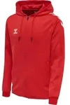 HUMMEL hmlCORE XK POLY ZIP HOOD SWEAT true red S