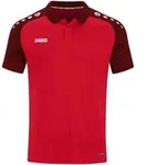 Jako Polo Performance rot/schwarz 44