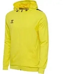 HUMMEL hmlAUTHENTIC PL ZIP HOODIE blazing yellow S