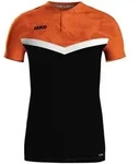 Jako Polo Iconic schwarz/neonorange S