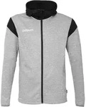 Uhlsport Squad 27 Track Hood Jacke dark grau melange/schwarz 116