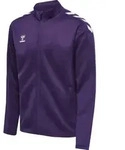HUMMEL hmlCORE XK POLY ZIP SWEAT acai/white S
