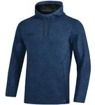 Jako Kapuzensweat Premium Basics marine meliert 40