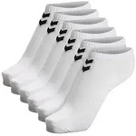 HUMMEL hmlCHEVRON 6-PACK ANKLE SOCKS | Socken white/white 36-40