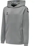 HUMMEL hmlCORE XK POLY KIDS SWEAT HOODIE grey melange 116