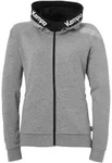 Kempa Core 26 Hood Jacket Women Dark Grau Melange L