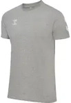 HUMMEL hmlGO 2.0 CHEVRON T-SHIRT S/S GREY MELANGE 2XL