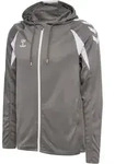 HUMMEL hmlCORE 2.0 ZIP HOODIE STEEL GRAY/WHITE 2XL