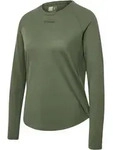 HUMMEL hmlMT VANJA T-SHIRT L/S deep lichen green XS