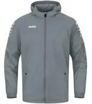 Jako Allwetterjacke Team 2.0 steingrau 164