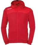 Kempa Emotion 2.0 Kapuzenjacke Chilirot/rot XL