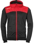 Kempa Emotion 2.0 Kapuzenjacke Schwarz/rot/gelb 4XL