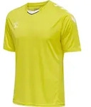 HUMMEL hmlCORE XK POLY JERSEY S/S blazing yellow S