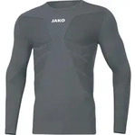 Jako Longsleeve Comfort 2.0 steingrau XXS