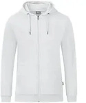 Jako Kapuzenjacke Organic wei&szlig; 46
