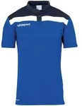 Uhlsport Offense 23 Polo Shirt Azurblau/marine/wei&szlig; 140