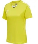 HUMMEL hmlCORE XK POLY JERSEY S/S WOMAN blazing yellow XS