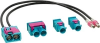 acv 1524-25, ACV 1524-25 Antennenadapter Fakra(m)(Set)>Fakra (f)(doppel)