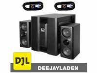 LD Systems Dave 8 XS System schwarz + Speakerkabel