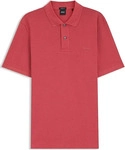 BOSS Black Herren Polo-Shirt rot Baumwoll-Piqu&eacute;