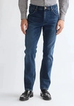 Wrangler Herren Jeans blau Baumwoll-Stretch