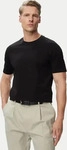 HUGO Herren T-Shirt schwarz Baumwolle