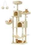 FEANDREA Katzenbaum XXL 199cm beige beige