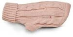 Wolters Strickpullover Zopf Mops & Co. Hundezubeh&ouml;r rosa 45 cm