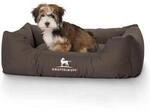 Knuffelwuff Hundebett Finlay aus Nylongewebe braun M-L