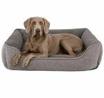 Lionto Hundebett meliert grau L