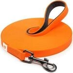 Rudelk&ouml;nig Schleppleine mit Handschlaufe orange 10 m