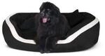Tierlando &reg; PEPPER Orthop&auml;disches Hundebett Hundesofa L XL XXL Velours MEGA...
