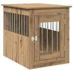 VidaXL Hundek&auml;fig im M&ouml;bel-Stil eiche 75 cm, 55 cm, 65 cm