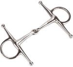 Equinate Schenkeltrense Edelstahl 16mm einfach gebrochen 1,6 cm 12,5 cm