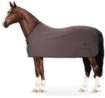Equinate Abschwitzdecke Orlando aus Fleece mit Widerristpolster grau 1,35 m