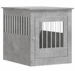 VidaXL Hundek&auml;fig im M&ouml;bel-Stil grau 80 cm, 64,5 cm, 71 cm