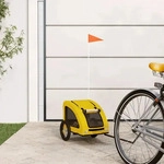 VidaXL Fahrradanh&auml;nger Hund 124x53x53cm (L x B x H) gelb