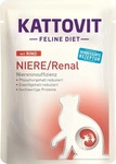 KATTOVIT Feline Diet Nassfutter Katze Niere/Renal Adult Rind 24x85 g 2,04 kg,