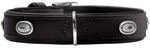 Hunter Hundehalsband softie stone schwarz S-M