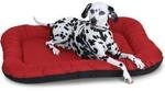 Knuffelwuff Wasserfestes In und Outdoor Hundebett Lucky aus Nylongewebe rot XXXL