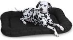 Knuffelwuff Wasserfestes In und Outdoor Hundebett Lucky aus Nylongewebe schwarz...